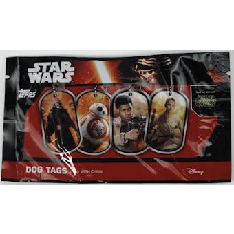 Star Wars The Force Awakens Dog Tags Mystery Pack (Topps 2015)