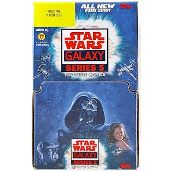 Star Wars Galaxy Series 5 Gravity Feed Box (Topps 2010)