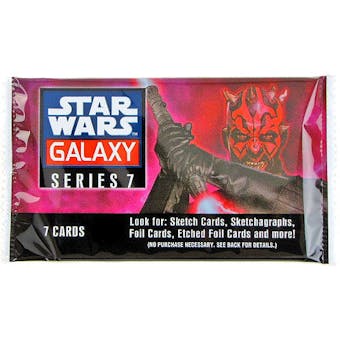 Star Wars Galaxy Series 7 Retail Pack (Topps 2012)