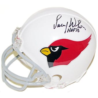 Larry Wilson Autographed Arizona Cardinals Mini Helmet (PSA COA)