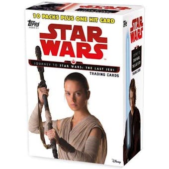 Star Wars Journey to The Last Jedi 10-Pack Blaster Box (Topps 2017)