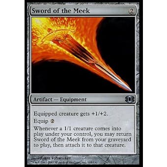 Magic the Gathering Future Sight Single Sword of the Meek FOIL - NEAR MINT (NM)