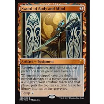 Magic the Gathering Kaladesh Inventions Single Sword of Body and Mind FOIL - NEAR MINT (NM)