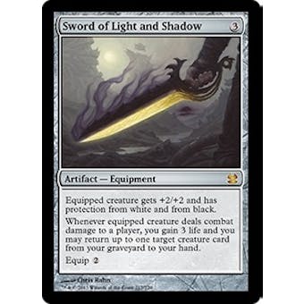 Magic the Gathering Modern Masters Single Sword of Light and Shadow FOIL - NEAR MINT (NM)
