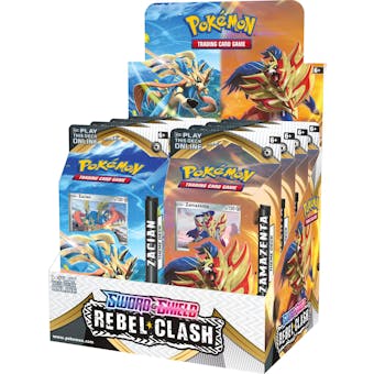 Pokemon Sword & Shield: Rebel Clash Theme Deck 6-Box Case