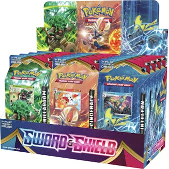 Pokemon Sword & Shield Theme Deck Box