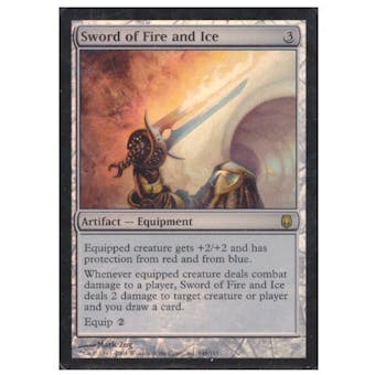 Magic the Gathering Darksteel Single Sword of Fire and Ice Foil