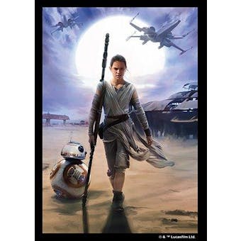 Star Wars The Force Awakens Limited Edition Art Card Sleeves Rey (Fantasy Flight Games)