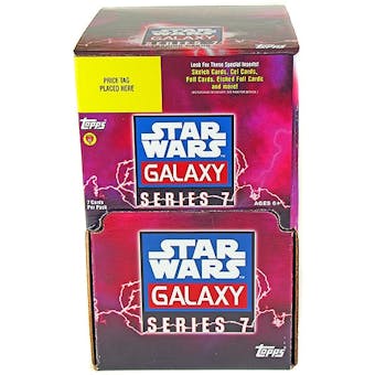 Star Wars Galaxy Series 7 Retail 36-Pack Box (Topps 2012)