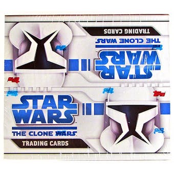 Star Wars Clone Wars 24-Pack Retail Box (2008 Topps)