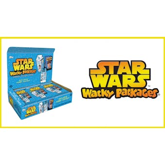 Star Wars Wacky Packages Hobby 8-Box Case (Topps 2014)