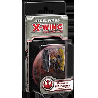 Star Wars X-Wing Miniatures Game: Sabine's TIE Fighter Expansion Pack