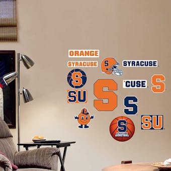 Syracuse Orange Junior Logo Set  Fathead - Regular Price $39.95 !!!