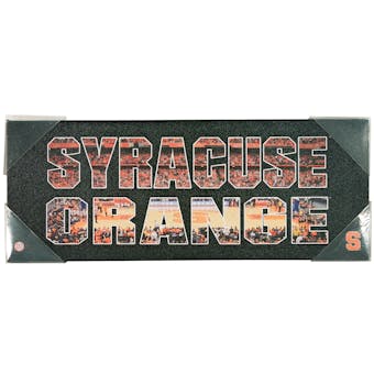 Syracuse Orange Artissimo Team Pride 20x8 Canvas