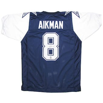 Troy Aikman Autographed Dallas Cowboys Double Star Jersey (JSA COA)