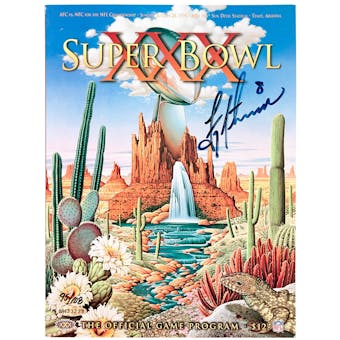 Troy Aikman Autographed Dallas Cowboys Super Bowl XXX Official Game Program (Upper Deck)