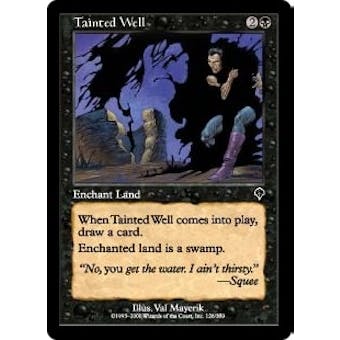 Magic the Gathering Invasion Single Tainted Well Foil