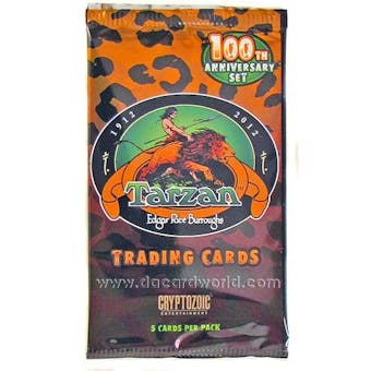 Tarzan 100th Anniversary Trading Cards Pack (Cryptozoic 2012)