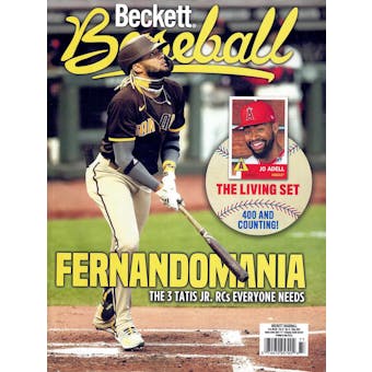 2021 Beckett Baseball Monthly Price Guide (#182 May) (Fernando Tatis Jr.)