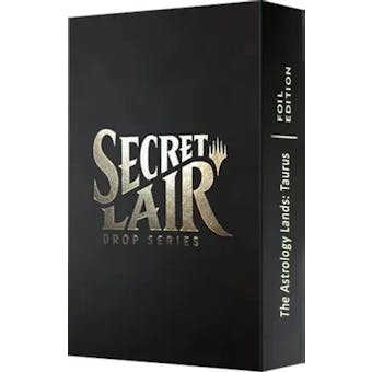 Magic the Gathering Secret Lair - Astrology Lands (Taurus) - Foil Edition