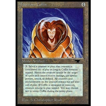 Magic the Gathering Antiquities Tawnos's Coffin MODERATELY PLAYED (MP)