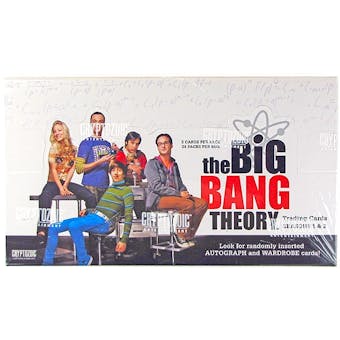 The Big Bang Theory Seasons 1 & 2 Trading Cards Box (Cryptozoic 2012)