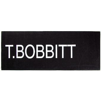 Tony Bobbitt NBA Draft Board Basketball Nameplate (One of a Kind!)