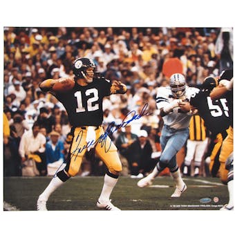 Terry Bradshaw Autographed Pittsburgh Steelers 16x20 Photograph (Tristar & Steiner)