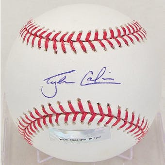 Tyler Colvin Autographed Baseball (Near Mint) (DACW COA)