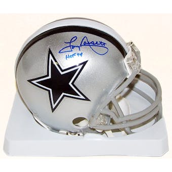 Tony Dorsett Autographed Dallas Cowboys Mini Helmet