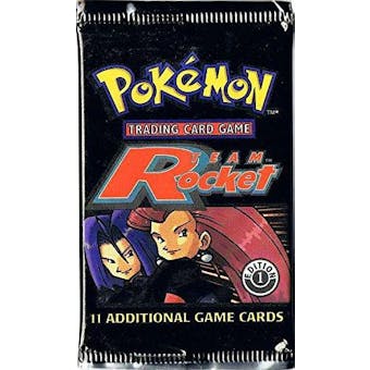 Pokemon Team Rocket 1st Edition Sealed Booster Pack (Unsearched) (Reed Buy)