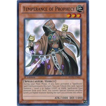 Yu-Gi-Oh Return of the Duelist Single Temperance of Prophecy Super Rare