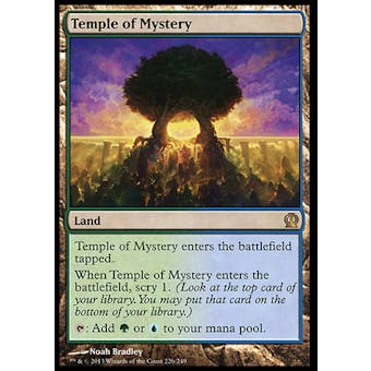 Magic the Gathering Theros Single Temple of Mystery - SLIGHT PLAY (SP)