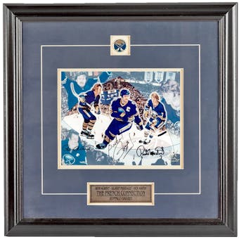 Buffalo Sabres French Connection Autographed and Framed 8x10 Collage Photo