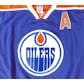 Taylor Hall Autographed Edmonton Oilers Blue Jersey (JSA)
