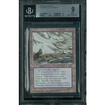 Magic the Gathering Alliances Thawing Glaciers BGS 9 (9, 9, 8.5, 9)