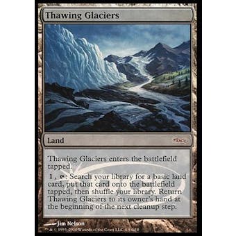 Magic the Gathering Promotional Single Thawing Glaciers JUDGE FOIL - NEAR MINT (NM)