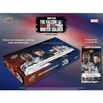 Marvel Studios The Falcon and the Winter Soldier Hobby Box (Upper Deck 2022) (Presell)