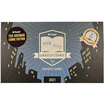 2021 Hit Parade The Batman Graded Comic Edition Hobby Box - Series 4 - High Grade Classic Covers!