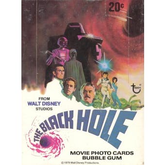 The Black Hole The Movie Wax Box (1979 Topps)