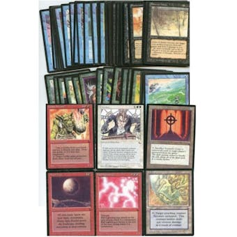 Magic the Gathering The Dark A Complete Set SLIGHT PLAY (SP)