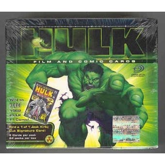 Hulk Movie Cards Hobby Box (2003 Upper Deck)
