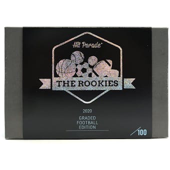 2021 Hit Parade The Rookies Graded Football Edition - Series 8 - Hobby 10-Box Case /100 Montana-Tua-Saquon