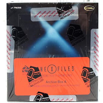 X-Files Seasons 10 & 11 Trading Cards Archive Box (Rittenhouse 2018)