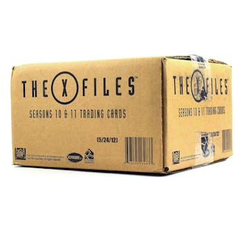 X-Files Seasons 10 & 11 Trading Cards 12-Box Case (Rittenhouse 2018)