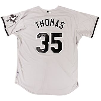 Frank Thomas Autographed Chicago White Sox Baseball Jersey (PSA)