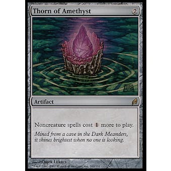 Magic the Gathering Lorwyn Single Thorn of Amethyst FOIL - MODERATE PLAY (MP)