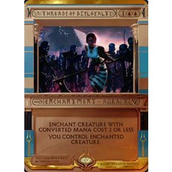 Magic the Gathering Amonkhet Invocation Single Threads of Disloyalty FOIL - NEAR MINT (NM)