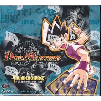 WOTC DuelMasters Thundercharge Ultra Destruction Booster Box