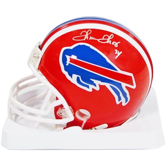 Thurman Thomas Autographed Buffalo Bills Mini Football Helmet